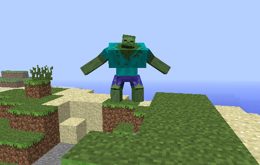 Большой голем для Майнкрафт Моб